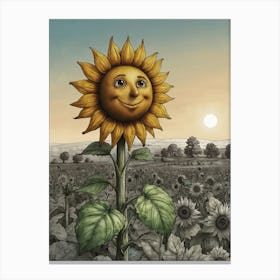 Sunflower 13 Canvas Print