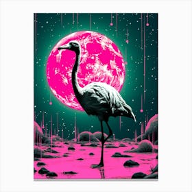 Pink Flamingo Canvas Print