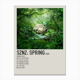 Sznz Spring 2022 Poster Canvas Print