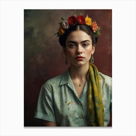 Frida Kahlo 5 Canvas Print