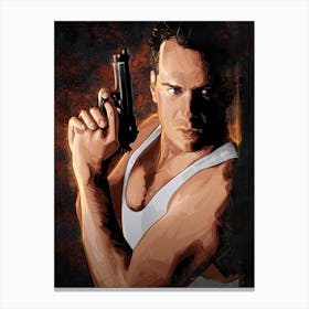 Die Hard II Canvas Print