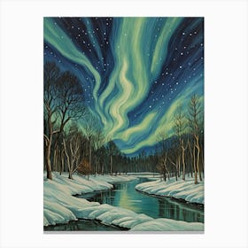 Aurora Lights no2  Canvas Print