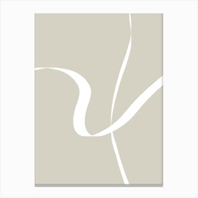 Japandi Minimalistic Artwork Canvas Print