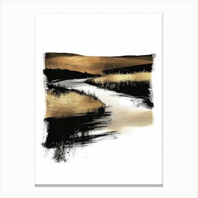 River In The Grass Canvas Print