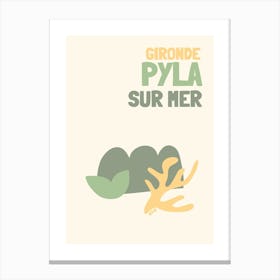 PYLA SUR MER 2 Canvas Print