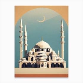 Blue Mosque 1 Canvas Print