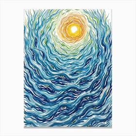 Ocean Wave Canvas Print