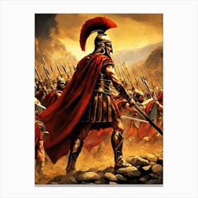 Sparta warriors 1 Canvas Print