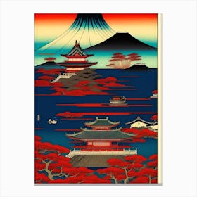 Japanese Print Canvas Print