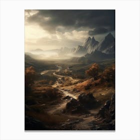 Landscape Painting 6 Canvas Print