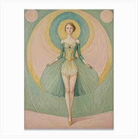 Pastel Dancer Canvas Print