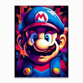 Mario Bros 9 Canvas Print