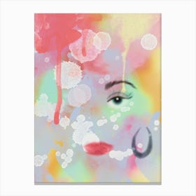 Invisible - Watercolor Abstract Art Canvas Print