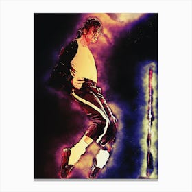 Spirit Michael Jackson Canvas Print