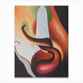 Georgia O'Keeffe - Skunk Cabbage 1 Canvas Print