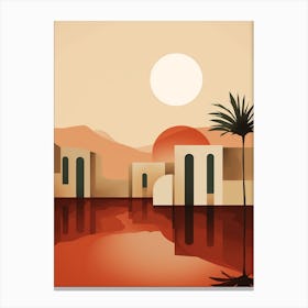 Desert Landscape 2 Canvas Print