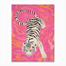 White Tiger Canvas Print