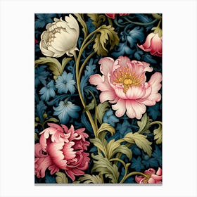 Floral Wallpaper 282 Canvas Print