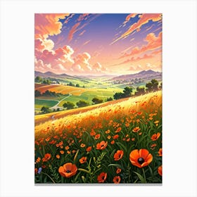 Poppies Canvas Print