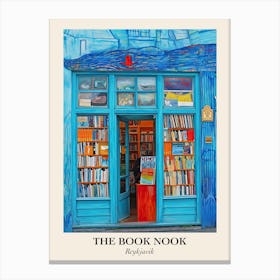 Reykjavik Book Nook Bookshop 4 Poster Canvas Print