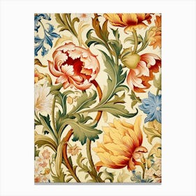 Floral Wallpaper 206 Canvas Print