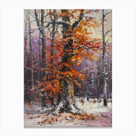 Autumn In The Woods 1 Canvas Print