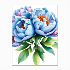 Peonies 11 Canvas Print