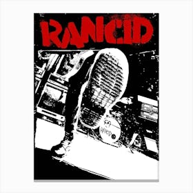 Rancid band punk music Canvas Print