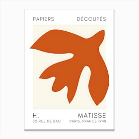 Matisse'S Flower Canvas Print