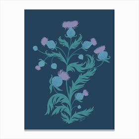 Skye Wild Flowers Canvas Print