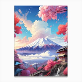 Japanese Landscape 2 Canvas Print