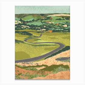 Edale Derbyshire Peak District Canvas Print