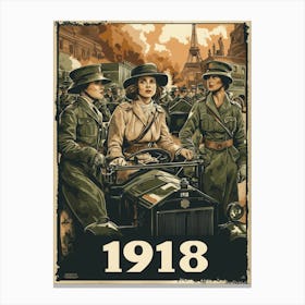 Aihrgdesign A Vintage Poster Honoring Womens Contributions To 67ee8385 F2fc 44cb 998c 454c2dbb20d5 0 Canvas Print