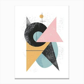 Abstract Geometric Shapes 1 Canvas Print