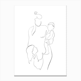 Mother And Childs Canvas Print