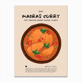 Madras Curry Canvas Print