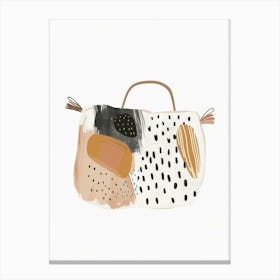 I Love You Bag Canvas Print