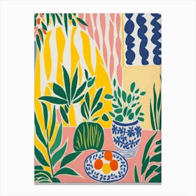 Sunday Afternoon Matisse Style Canvas Print