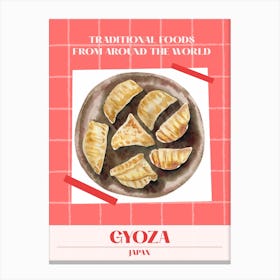 Gyoza Japan 2 Foods Of The World Canvas Print