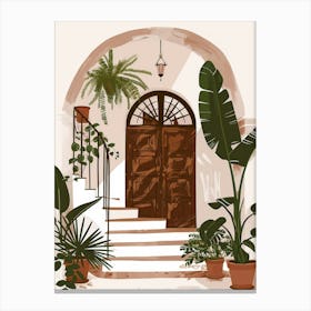 Front Door Canvas Print