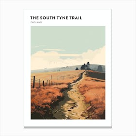 The South Tyne Trail England 1 Hiking Trail Landscape Poster Canvas Print