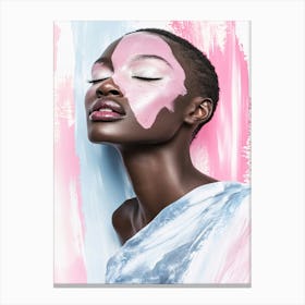 Afro-American Beauty Canvas Print