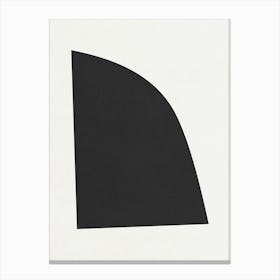 Black Triangle 01 Canvas Print