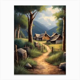 Country Road 2 Canvas Print