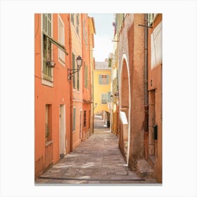 The Colors Of Menton Canvas Print