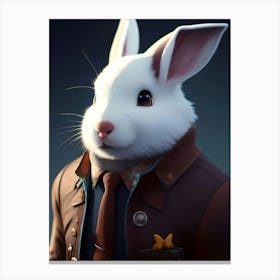 White Rabbit 2 Canvas Print