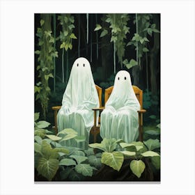 Ghosts In The Woods Canvas Print