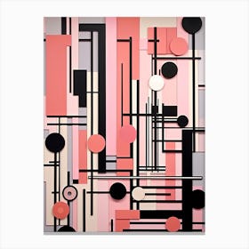 Pink Industrial Revolution Canvas Print