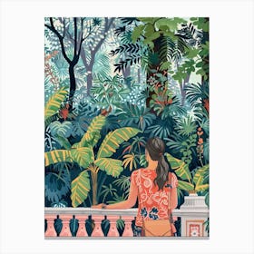 In The Garden Royal Palace Of Laeken Gardens Belgium 3 Canvas Print