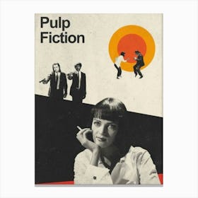 Pulp Fiction Canvas Print